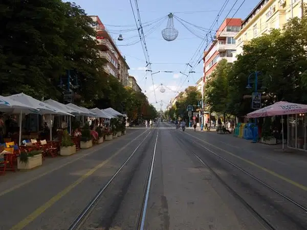 Calle Vitosha con Sveta Nedelya al fondo