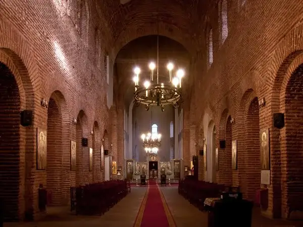 Interior de la Iglesia de Santa Sofía