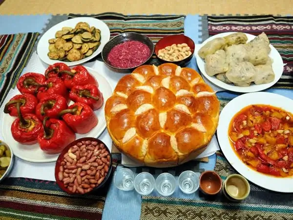 Typical Bulgarian dishes