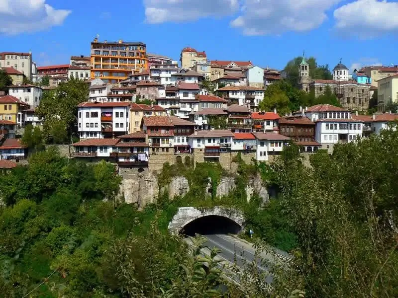 Calle en Veliko Tarnovo